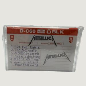 Metallica No Life Til Leather Cassette Tape 2015 RSD Demo Reissue New Sealed